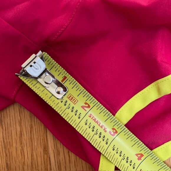 Adidas Pink, white and neon yellow running shorts Size S - Picture 8 of 8